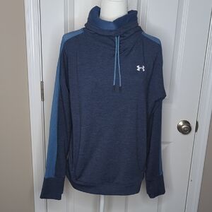 Under Armour Blue Turtleneck Sweater Performance Fit